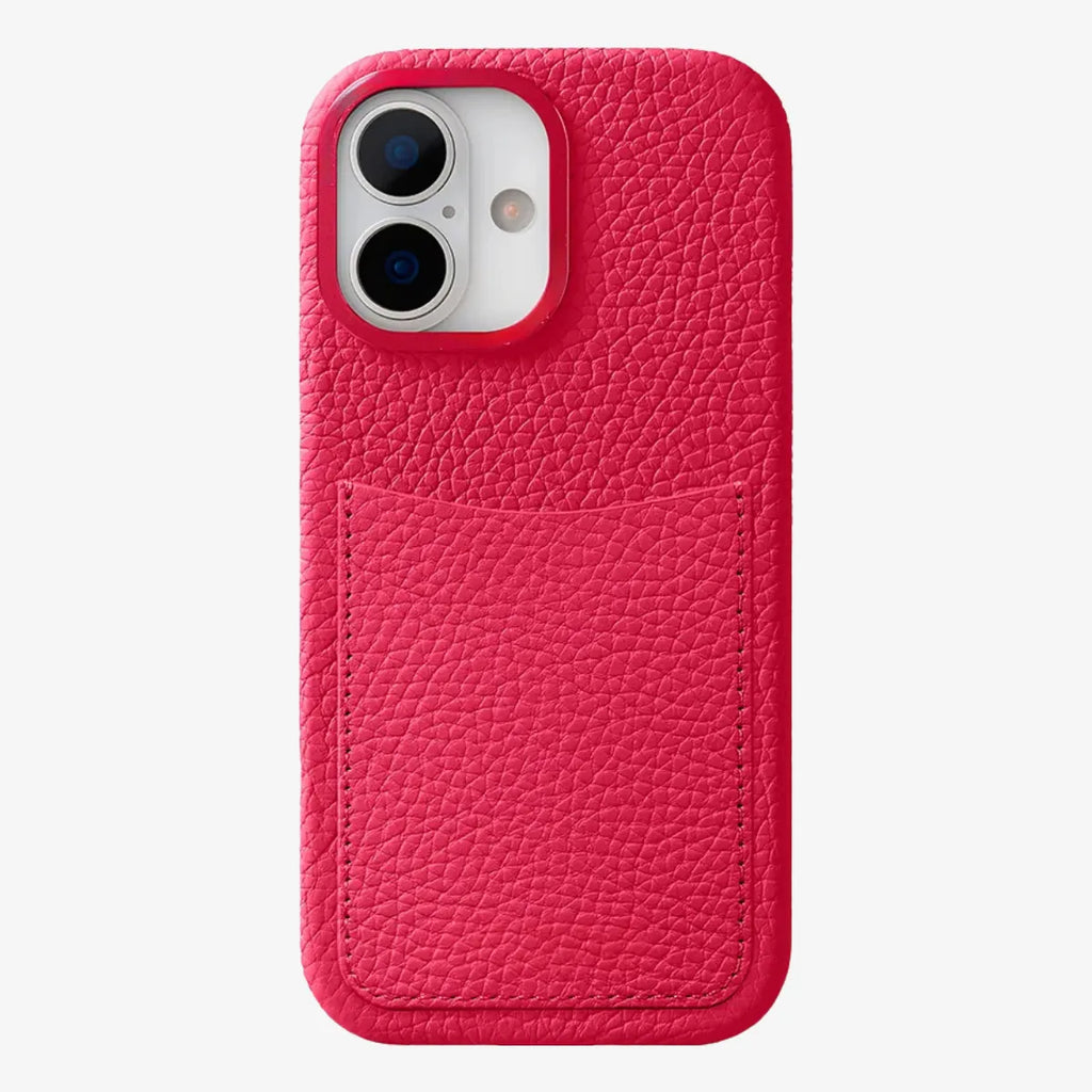 Loculus - Full-Grain Pebbled Leather iPhone Case
