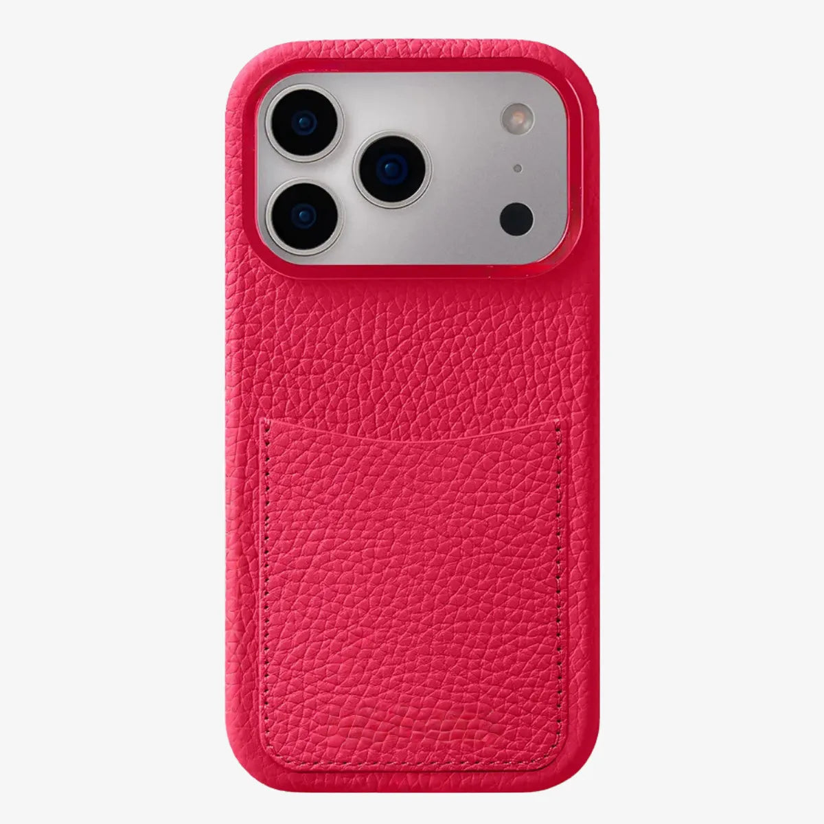 Loculus - Full-Grain Pebbled Leather iPhone Case
