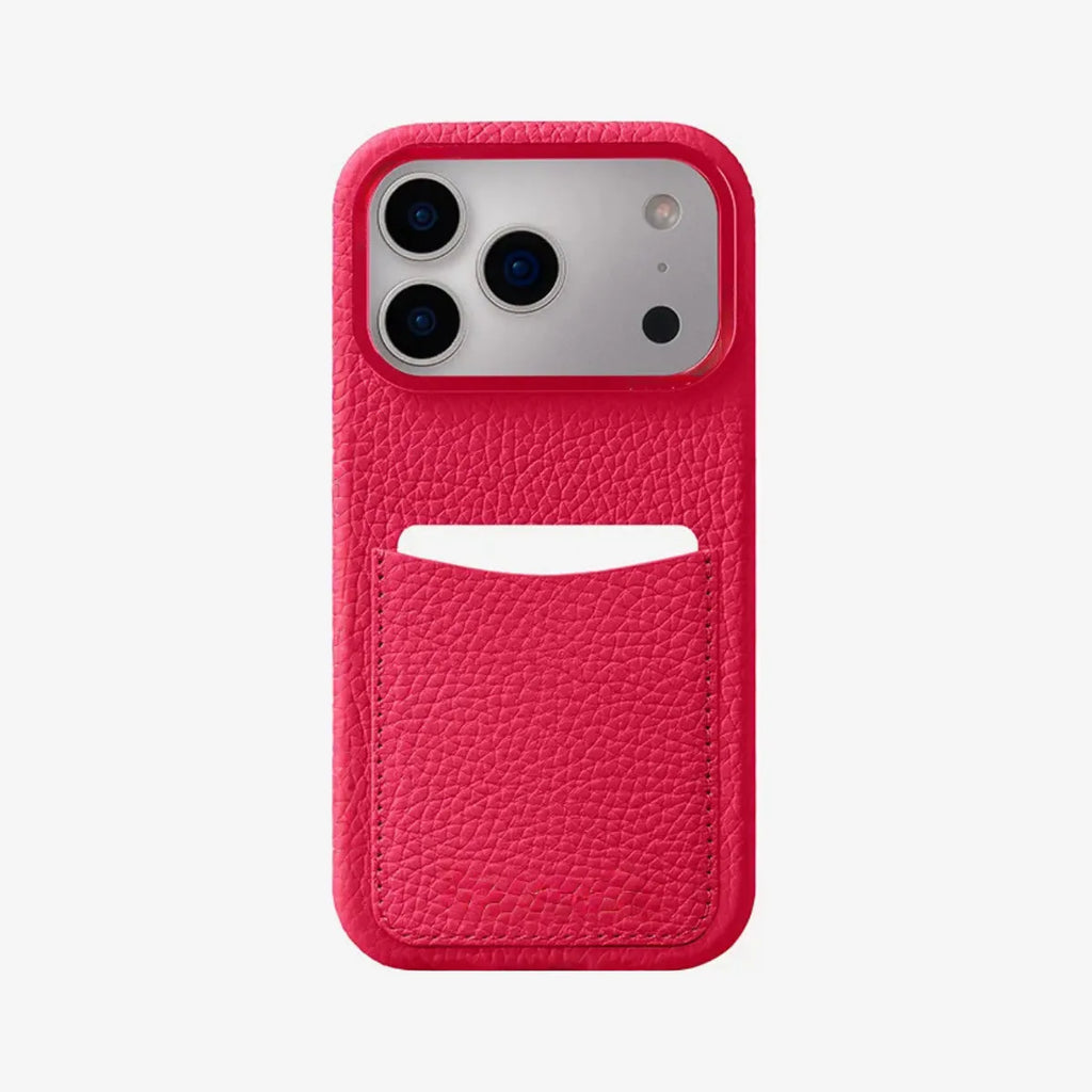 Loculus - Full-Grain Pebbled Leather iPhone Case