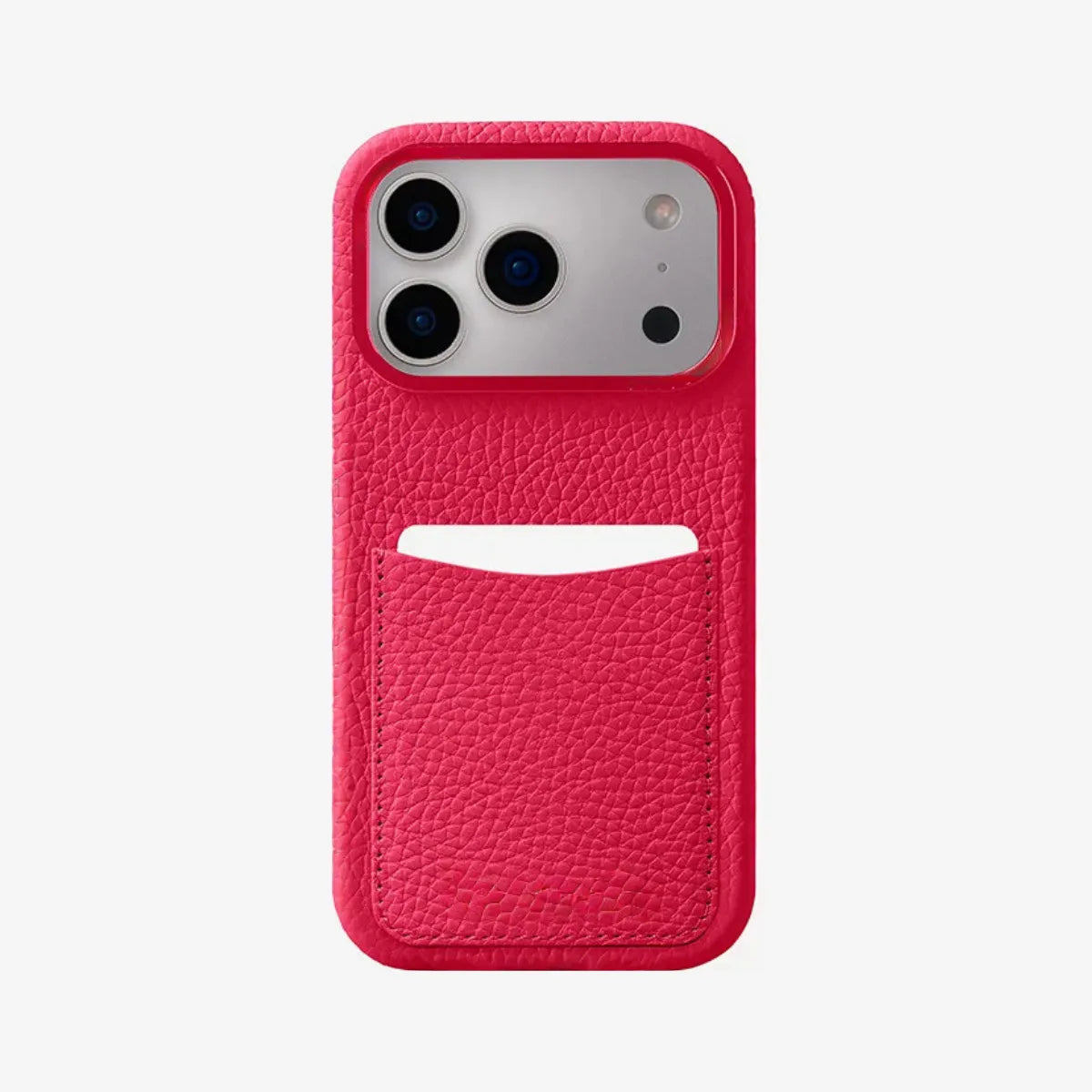 Loculus - Full-Grain Pebbled Leather iPhone Case