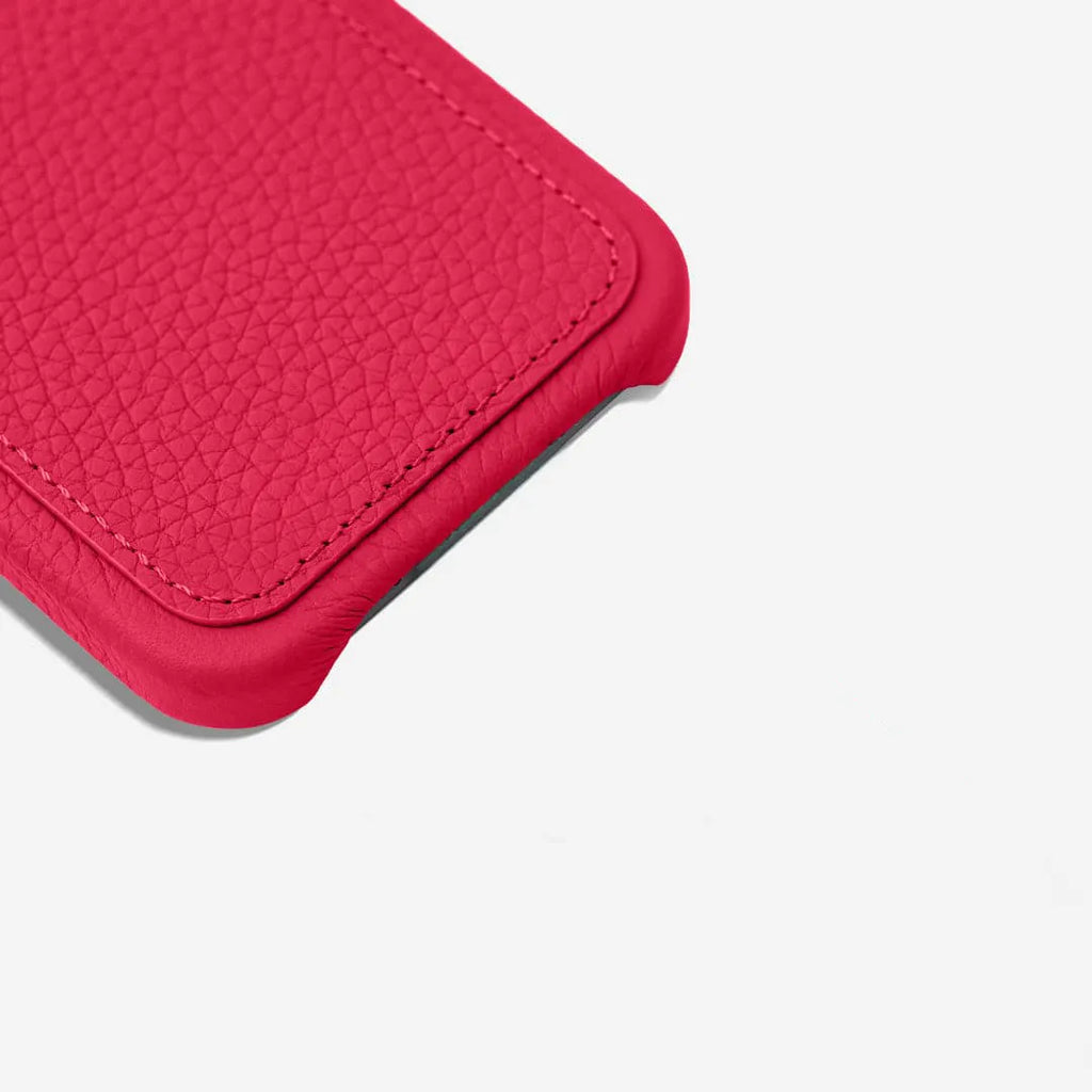 Loculus - Full-Grain Pebbled Leather iPhone Case