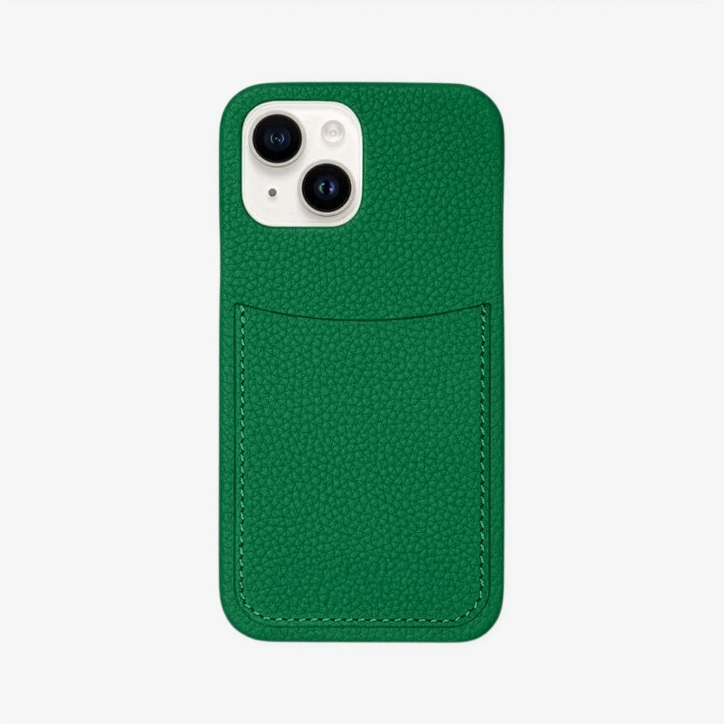 Loculus - Full-Grain Pebbled Leather iPhone Case