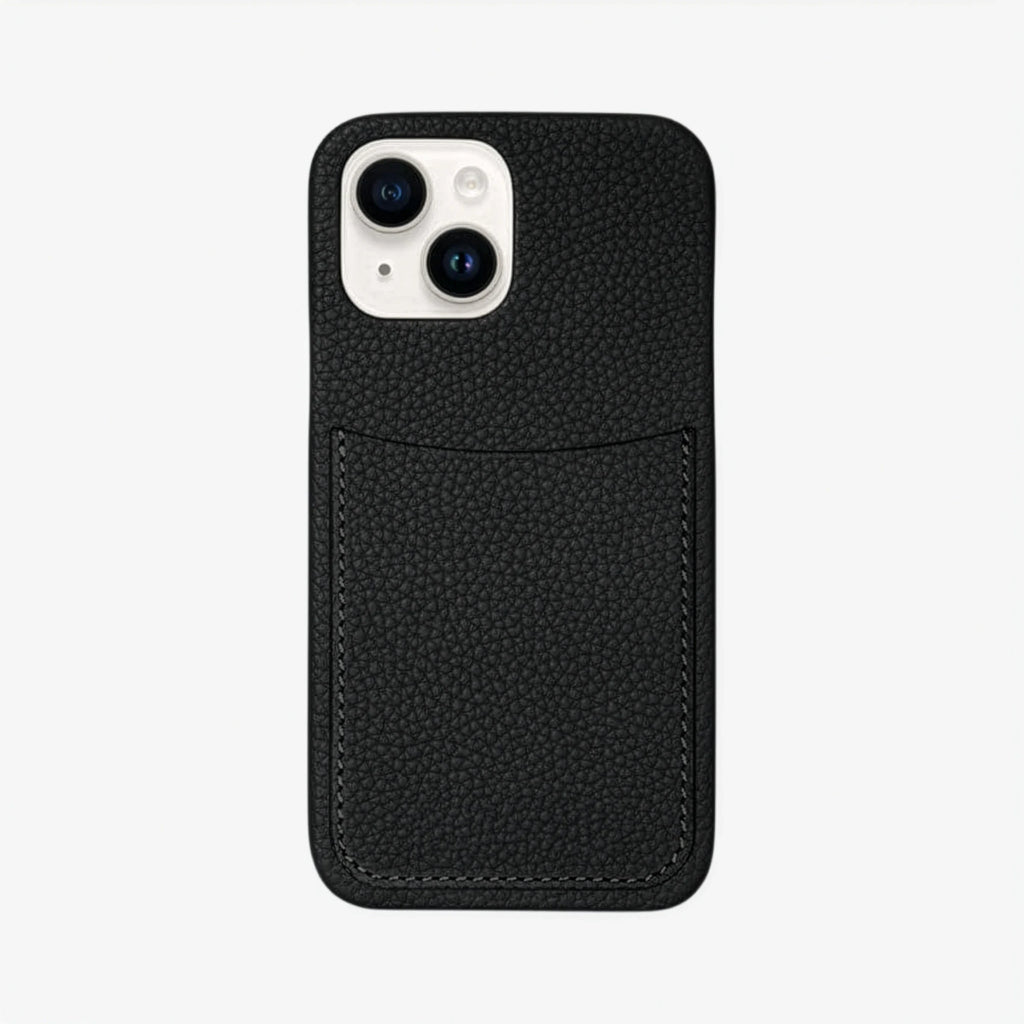 Loculus - Full-Grain Pebbled Leather iPhone Case
