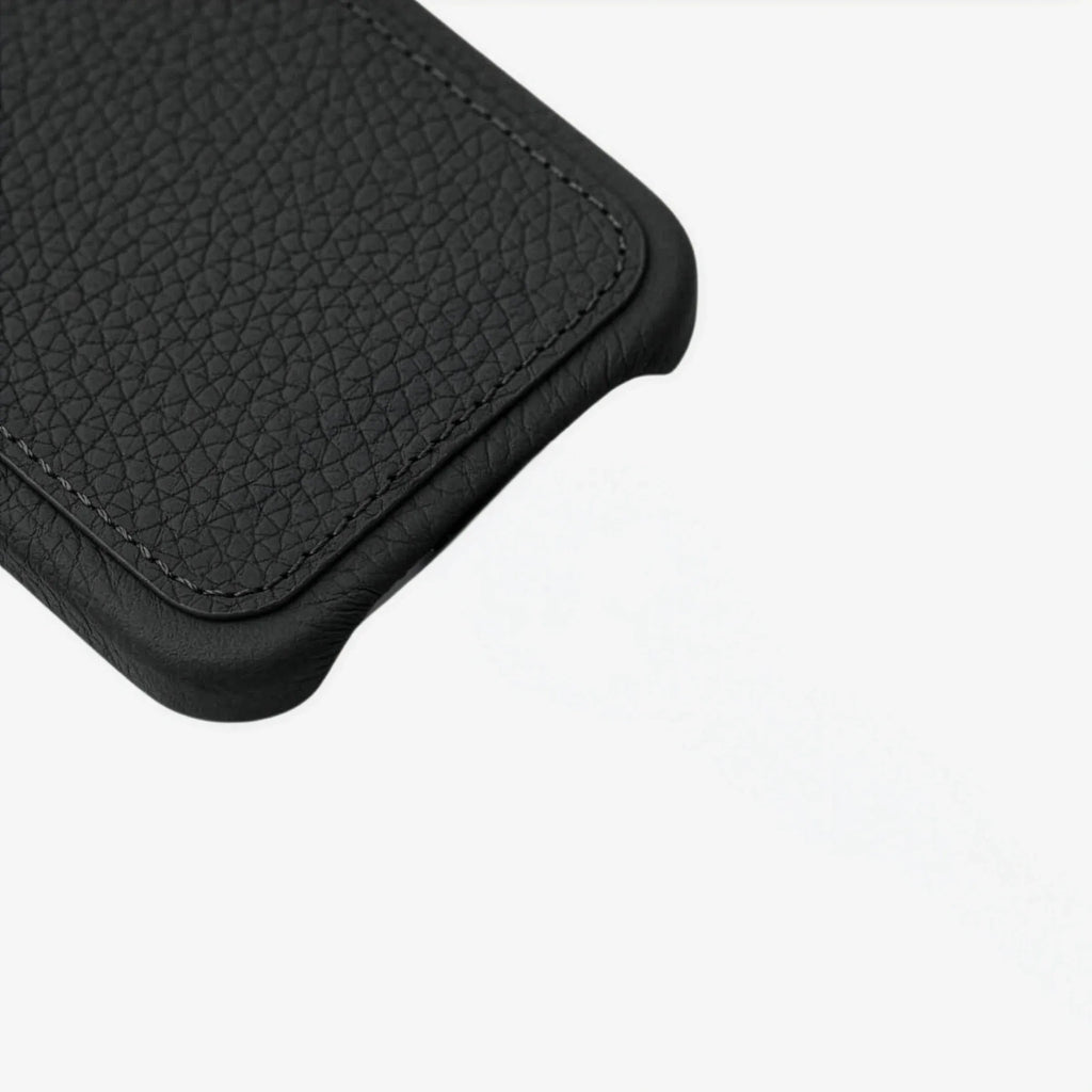 Loculus - Full-Grain Pebbled Leather iPhone Case