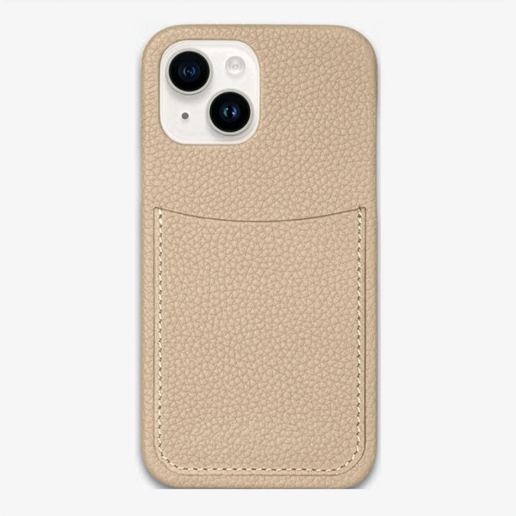 Loculus - Full-Grain Pebbled Leather iPhone Case