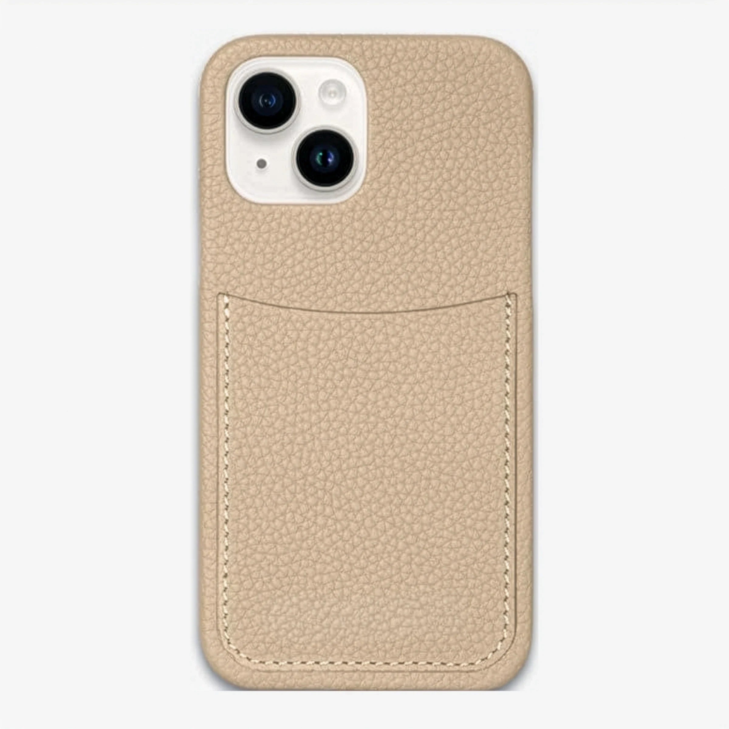 Loculus - Full-Grain Pebbled Leather iPhone Case