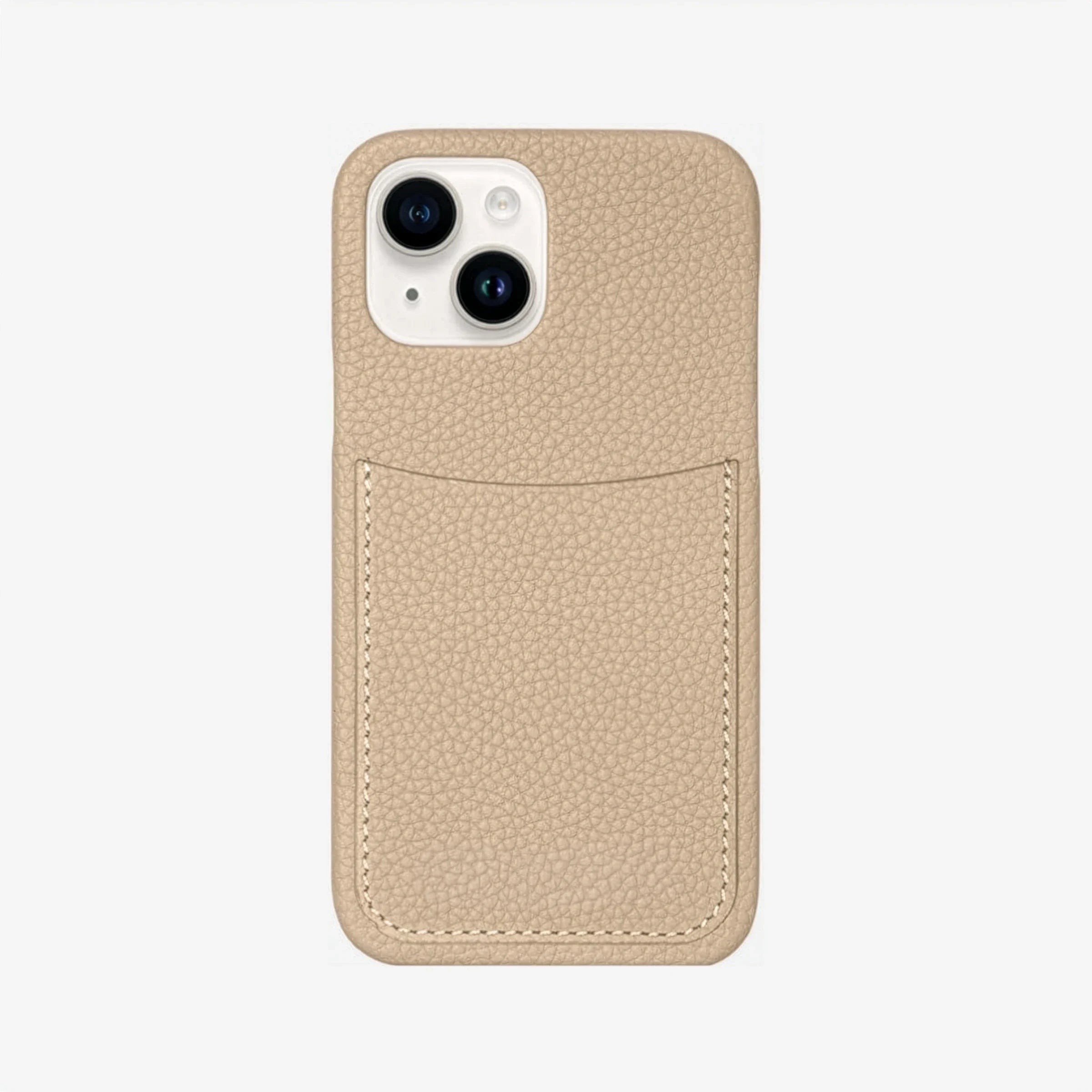 Loculus - Full-Grain Pebbled Leather iPhone Case