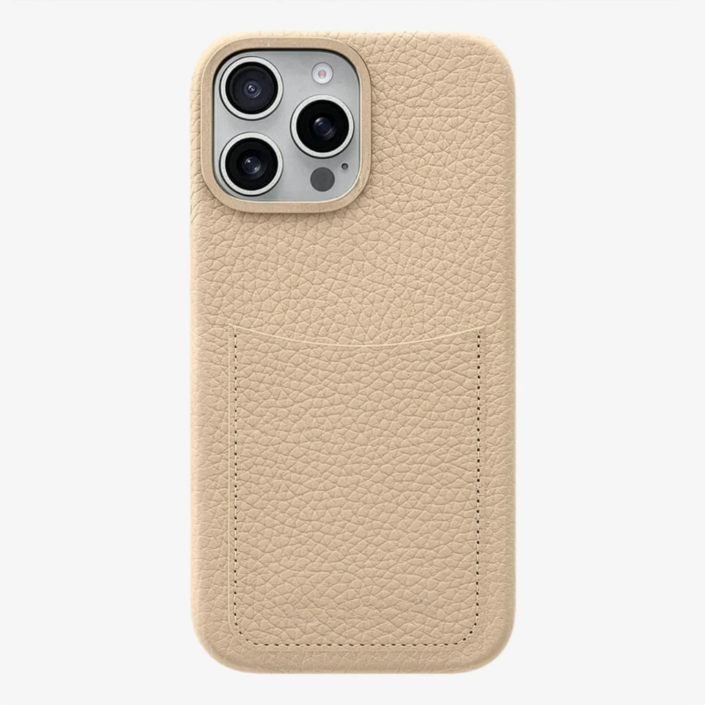 Loculus - Full-Grain Pebbled Leather iPhone Case