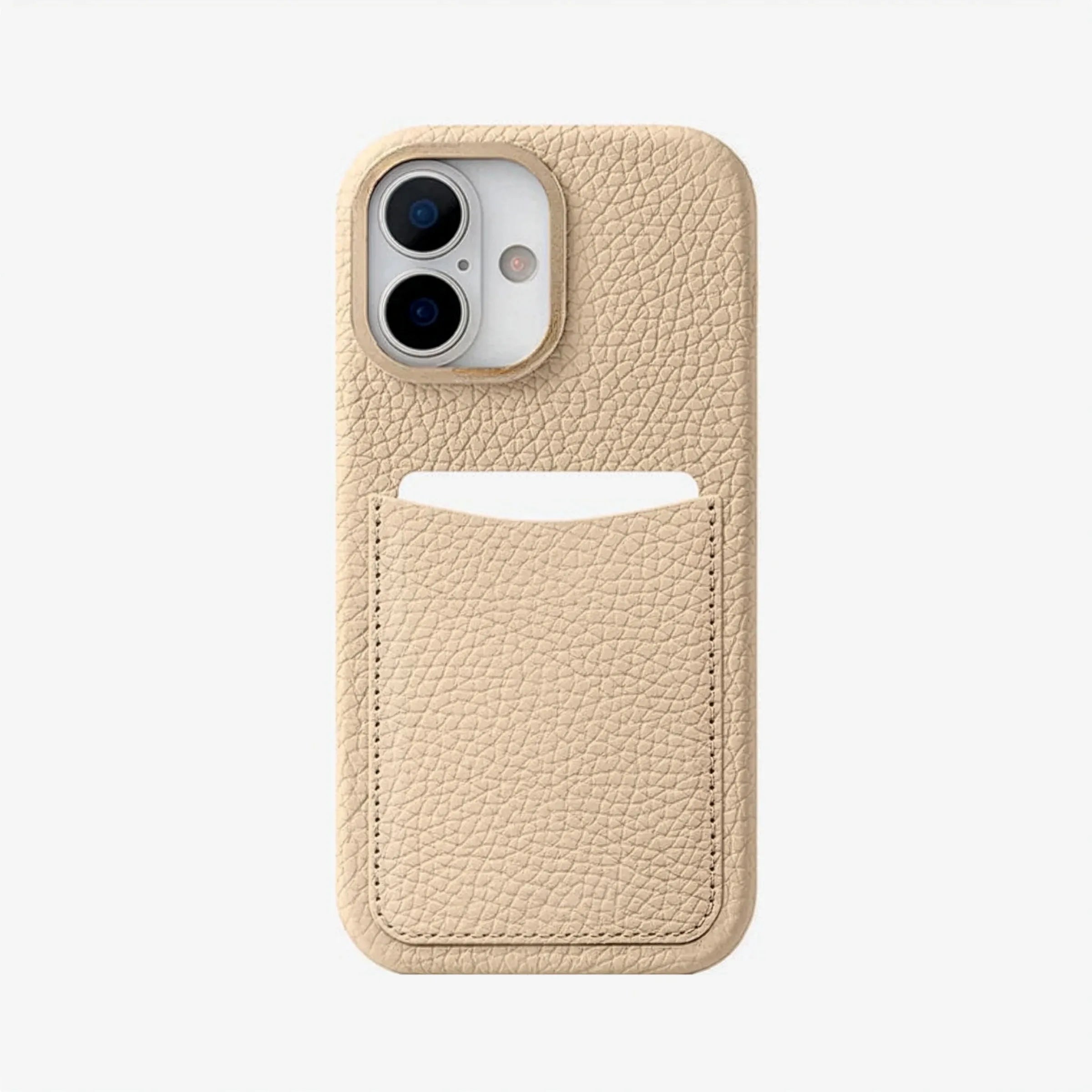 Loculus - Full-Grain Pebbled Leather iPhone Case