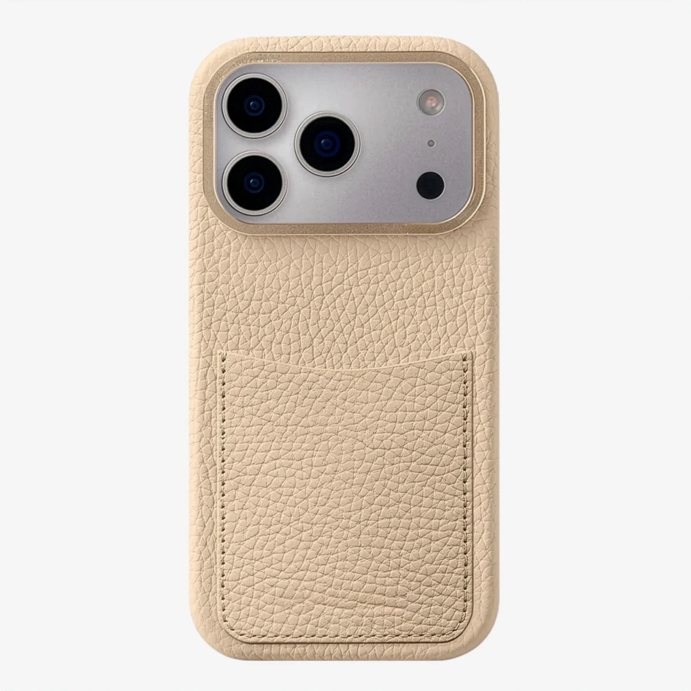 Loculus - Full-Grain Pebbled Leather iPhone Case