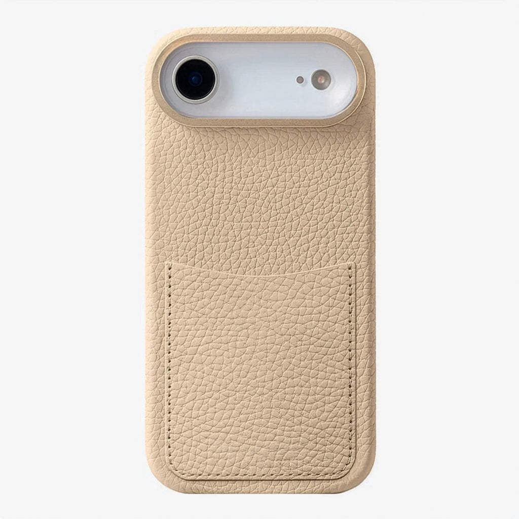 Loculus - Full-Grain Pebbled Leather iPhone Case