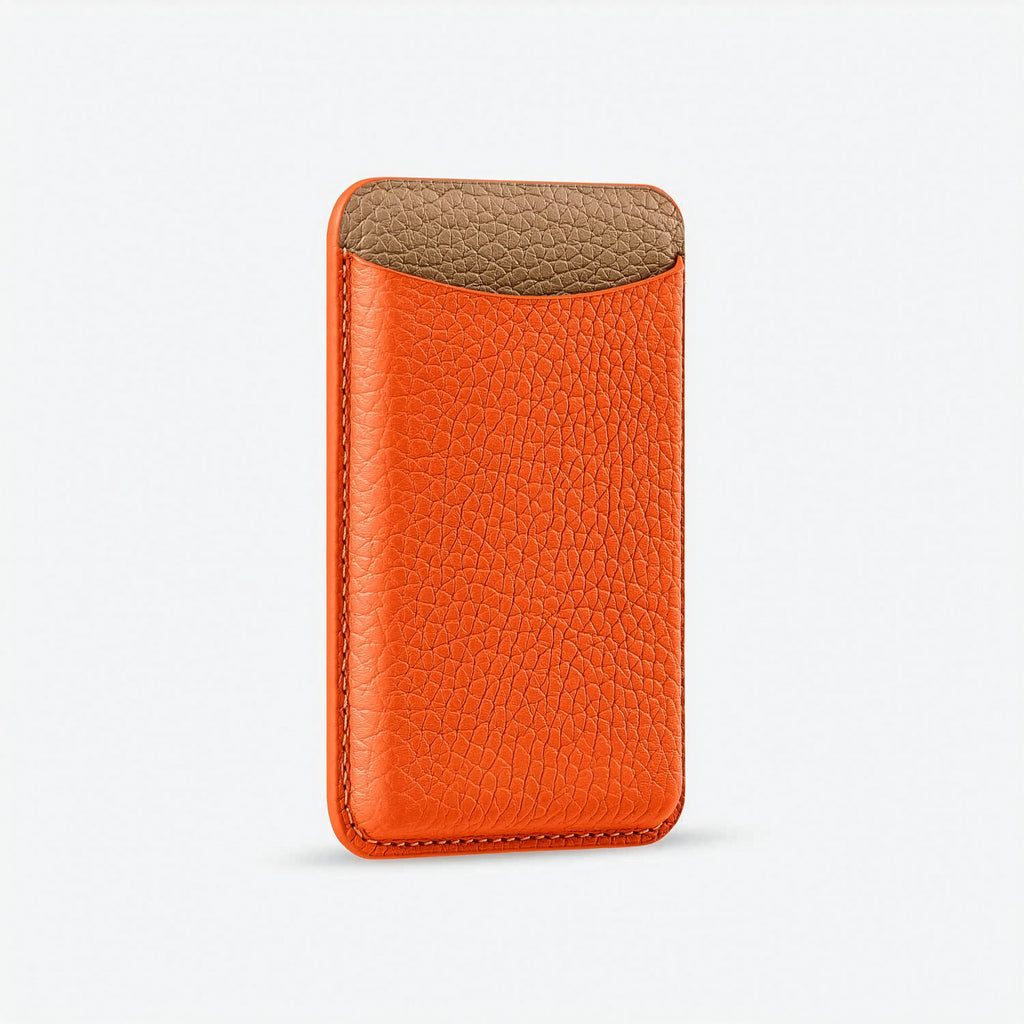 Classis — Full-Grain Pebbled Leather MagSafe Card Holder
