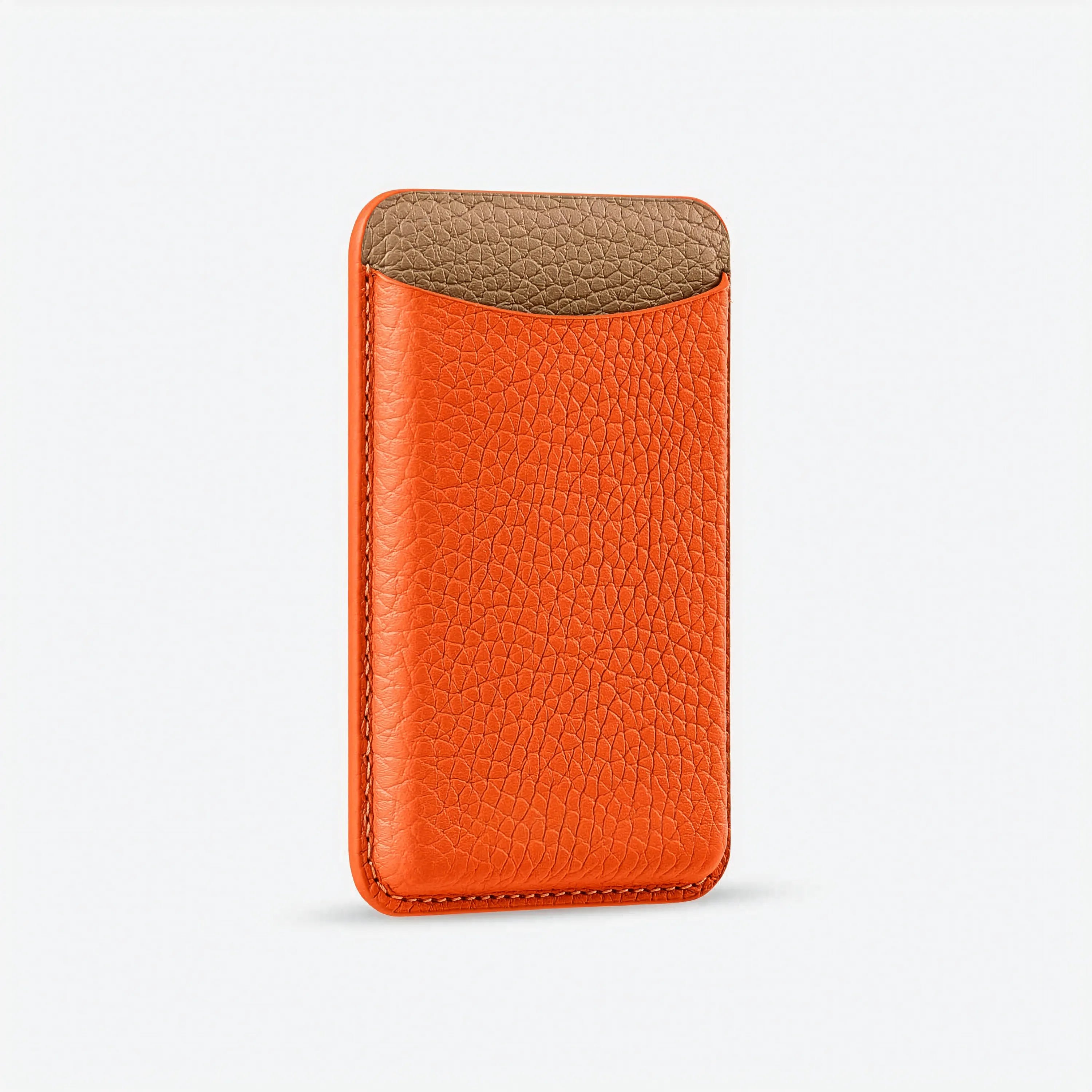 Classis — Full-Grain Pebbled Leather MagSafe Card Holder