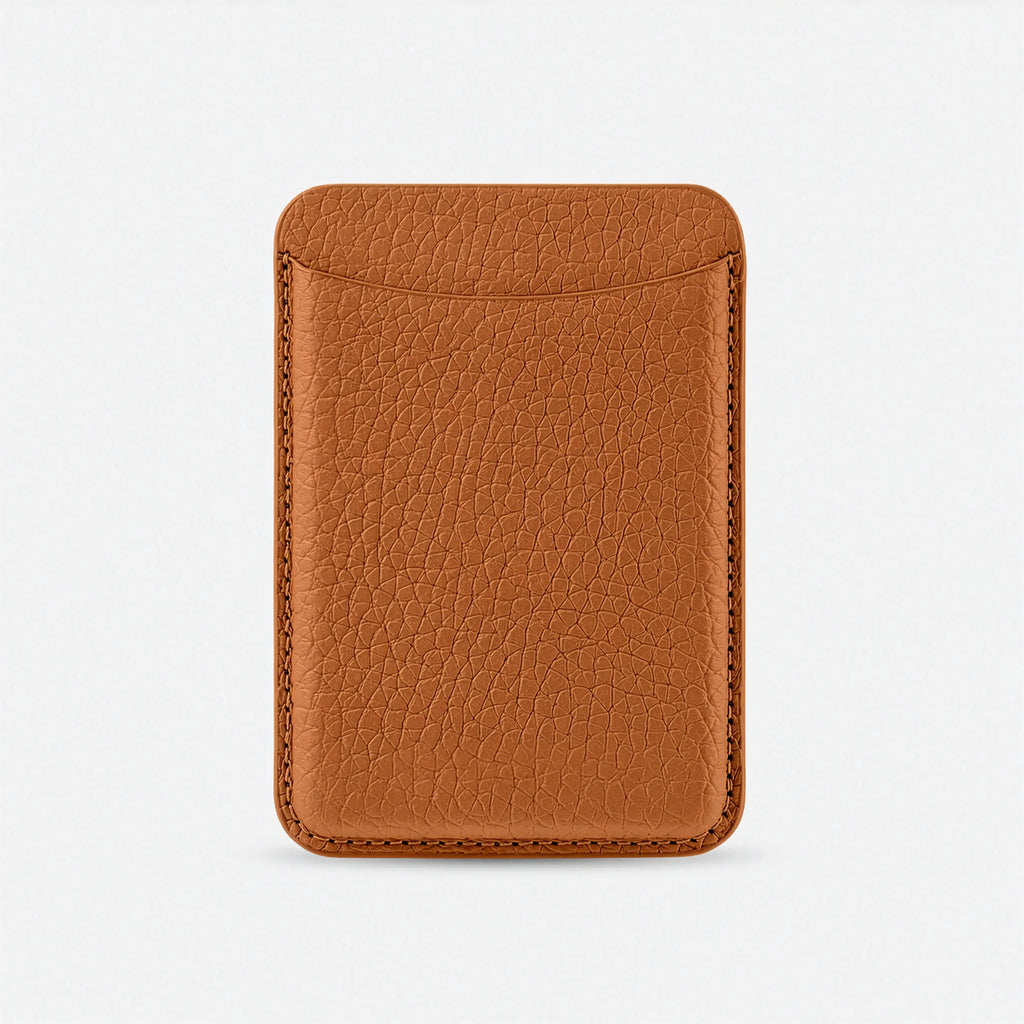 Classis — Full-Grain Pebbled Leather MagSafe Card Holder