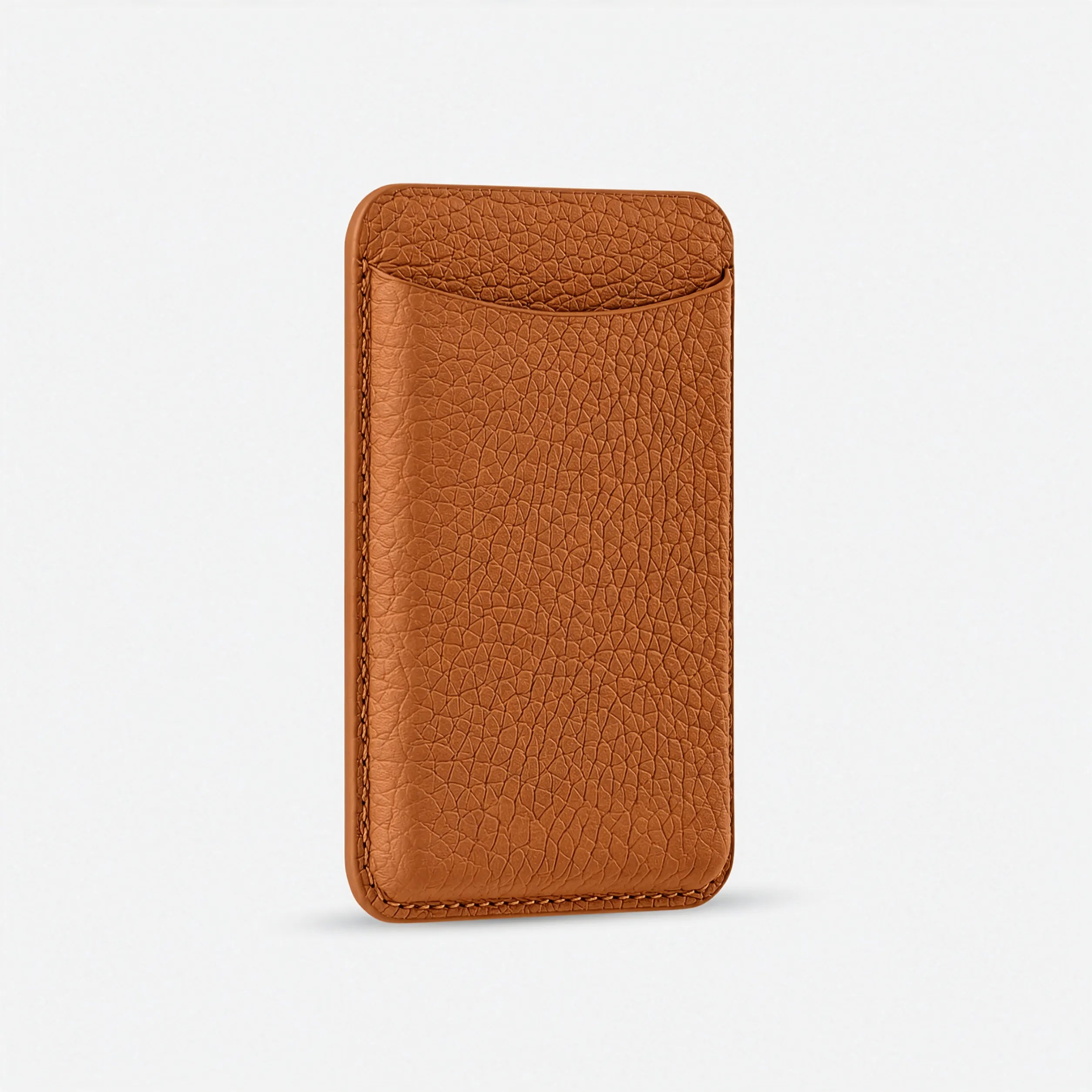 Classis — Full-Grain Pebbled Leather MagSafe Card Holder – Savrano Leather