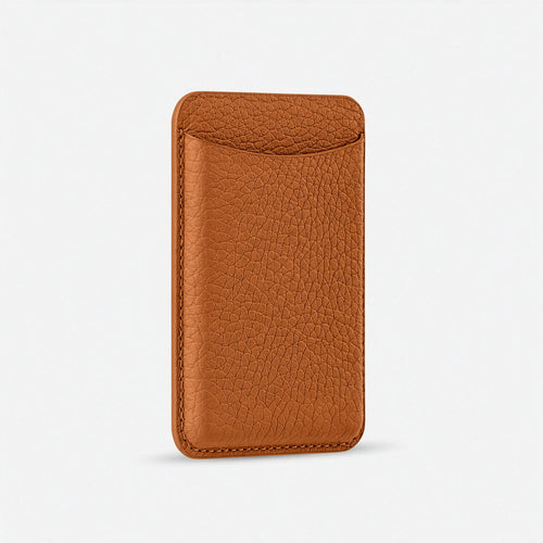 Classis — Full-Grain Pebbled Leather MagSafe Card Holder