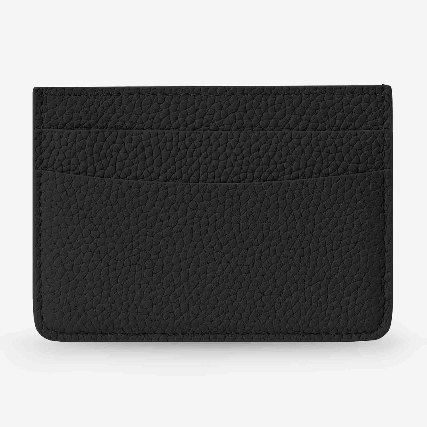 Consul — Full-Grain Pebbled Leather Slim Card Holder