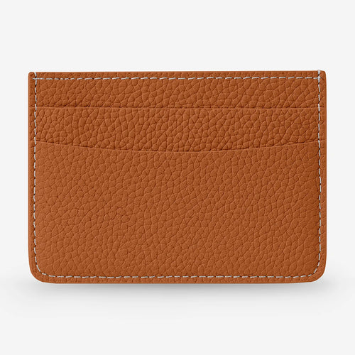 Consul — Full-Grain Pebbled Leather Slim Card Holder