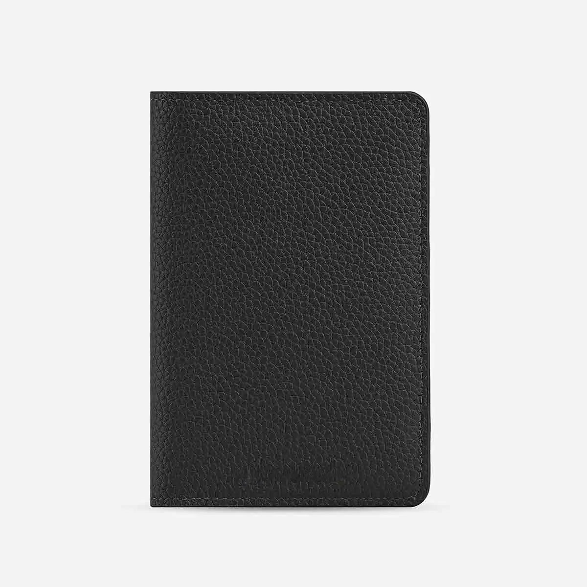 Iter — Full-Grain Pebbled Leather Passport Holder