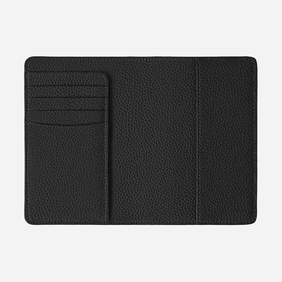 Iter — Full-Grain Pebbled Leather Passport Holder