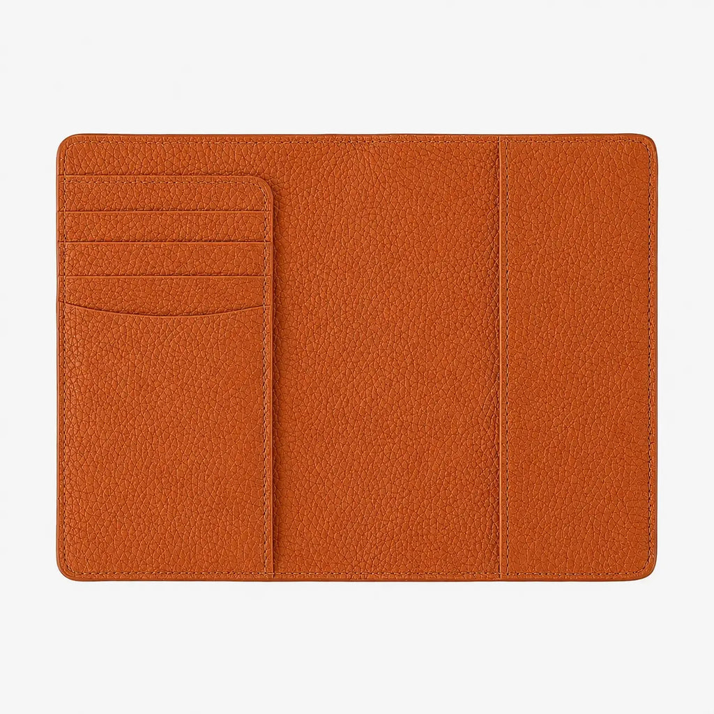 Iter — Full-Grain Pebbled Leather Passport Holder