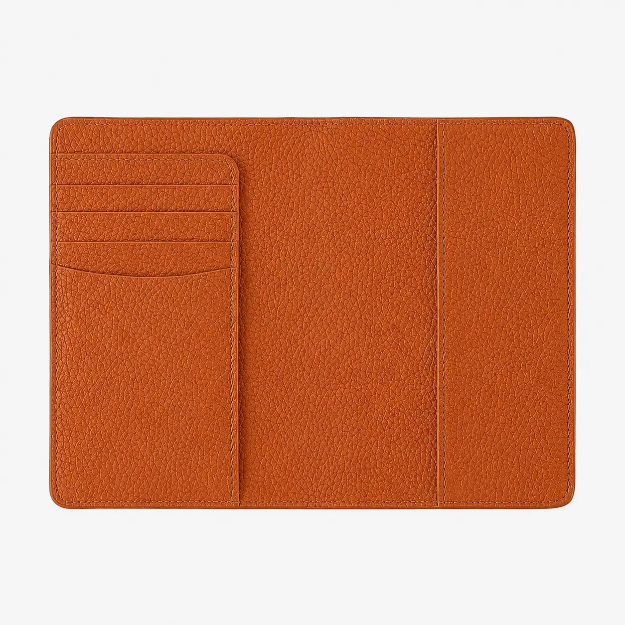 Iter — Full-Grain Pebbled Leather Passport Holder