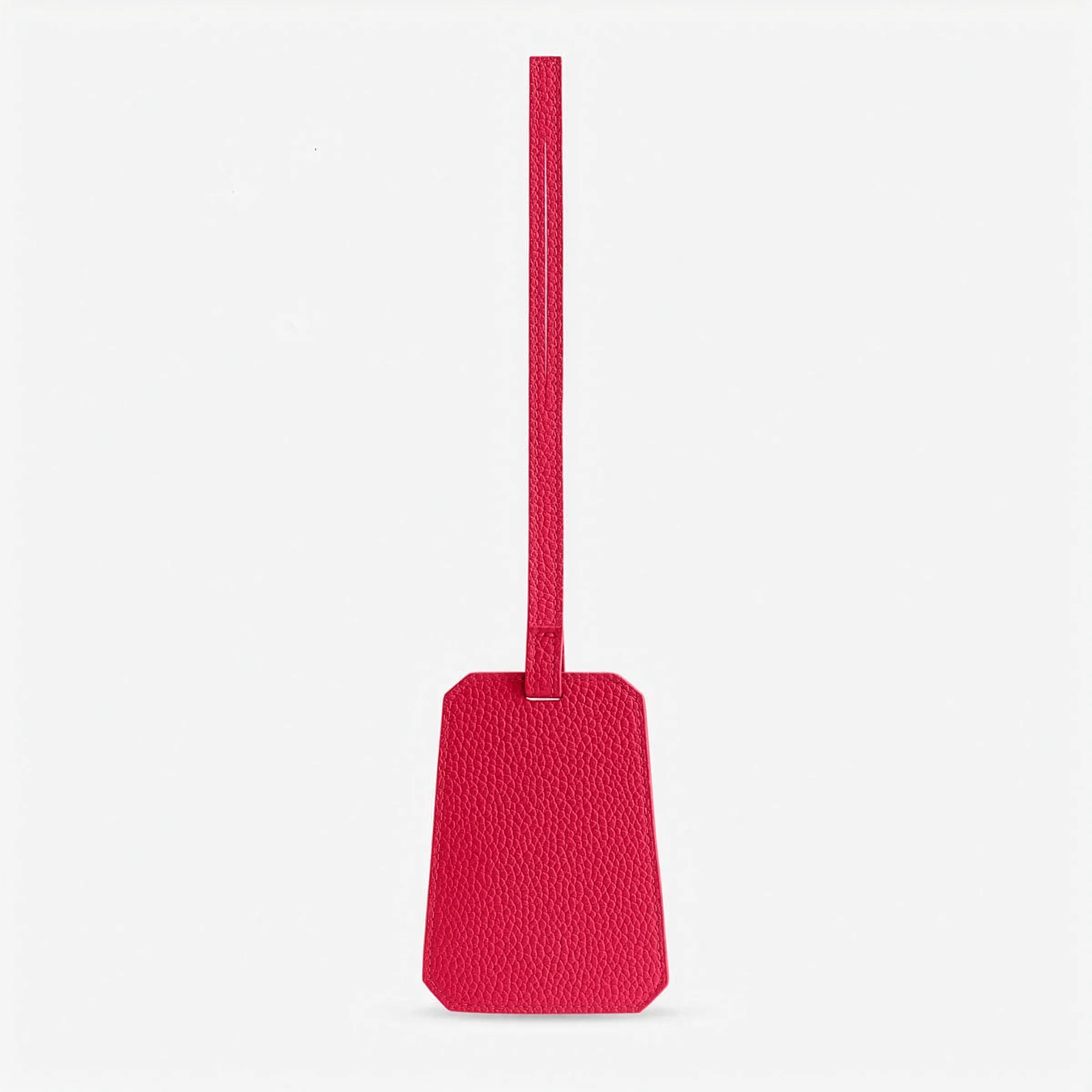 Tessera — Full-Grain Pebbled Leather Luggage Tag
