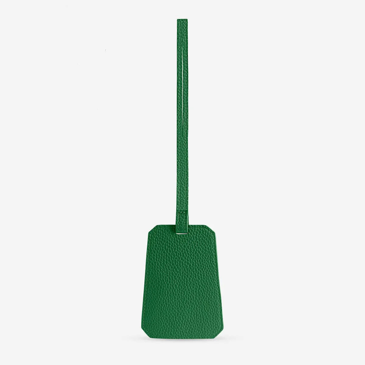 Tessera — Full-Grain Pebbled Leather Luggage Tag