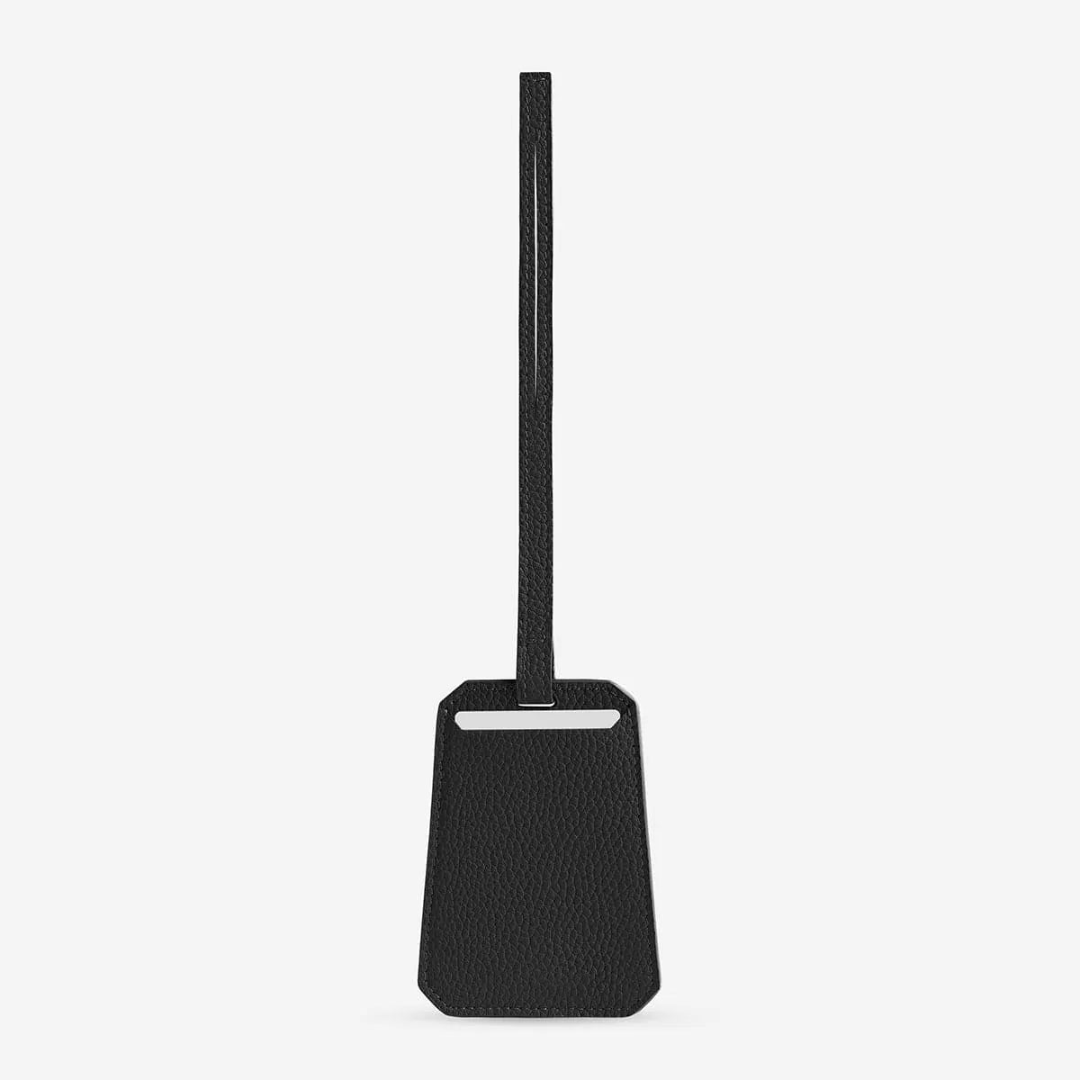 Tessera — Full-Grain Pebbled Leather Luggage Tag