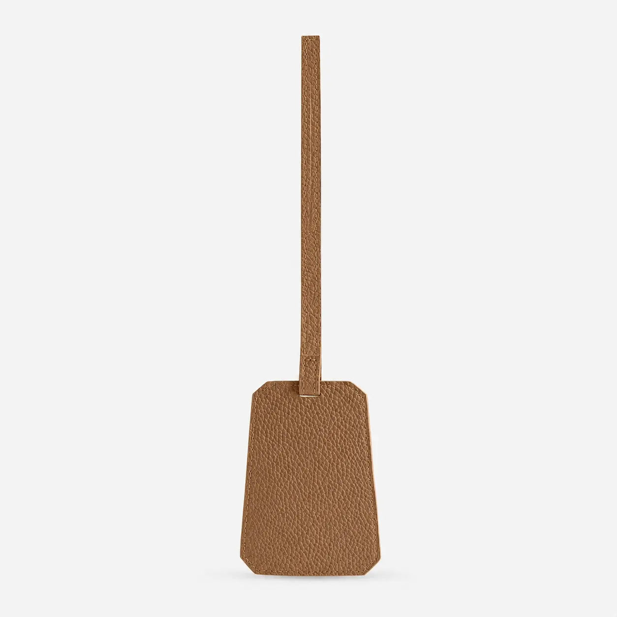 Tessera — Full-Grain Pebbled Leather Luggage Tag