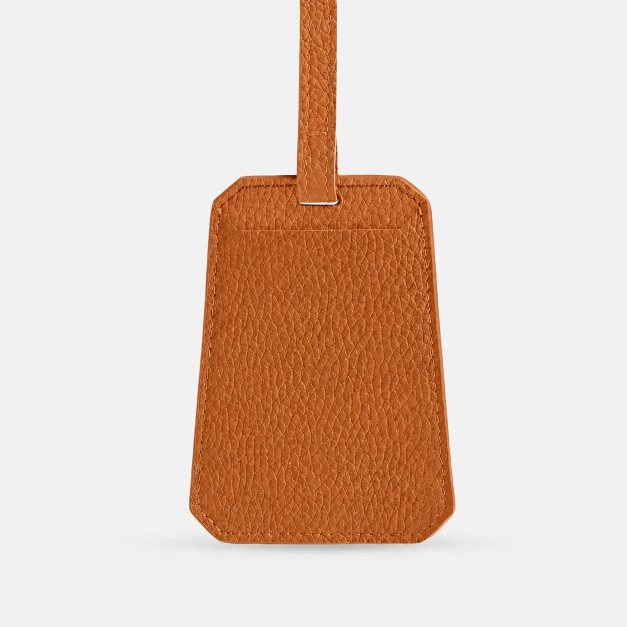 Tessera — Full-Grain Pebbled Leather Luggage Tag