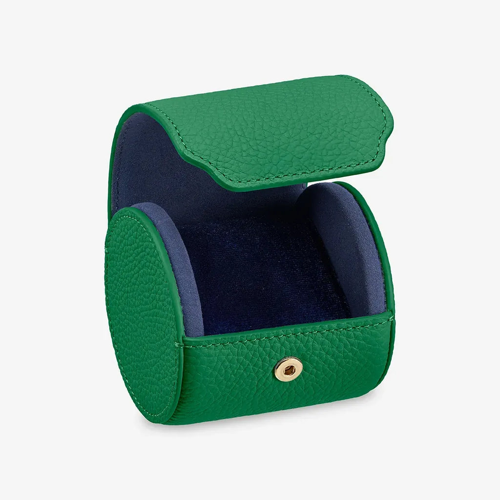 Tempus — Full-Grain Pebbled Leather Watch Roll