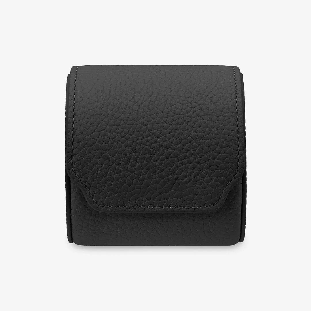Tempus — Full-Grain Pebbled Leather Watch Roll