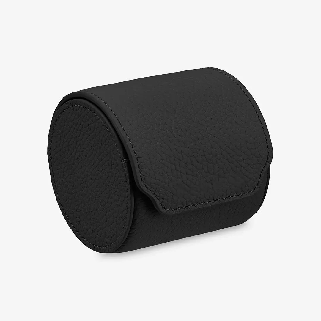 Tempus — Full-Grain Pebbled Leather Watch Roll