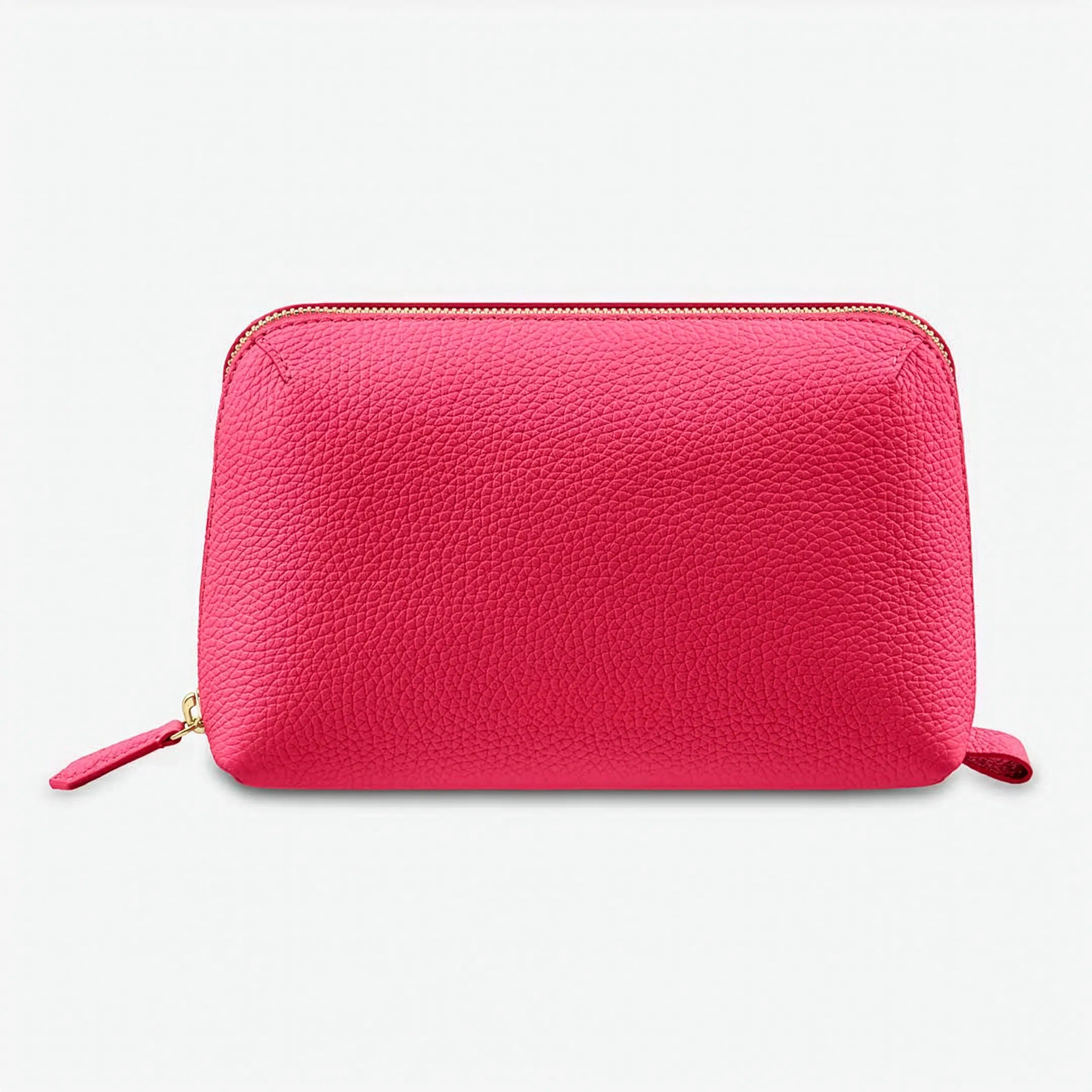 Viaticus — Full-Grain Pebbled Leather Tech Pouch
