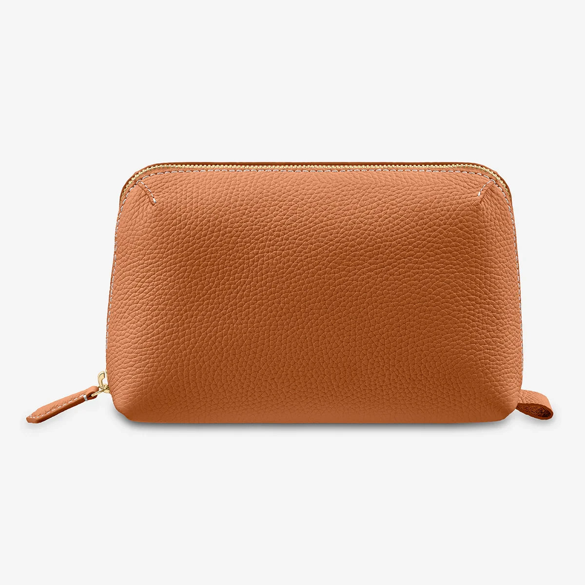 Viaticus — Full-Grain Pebbled Leather Tech Pouch