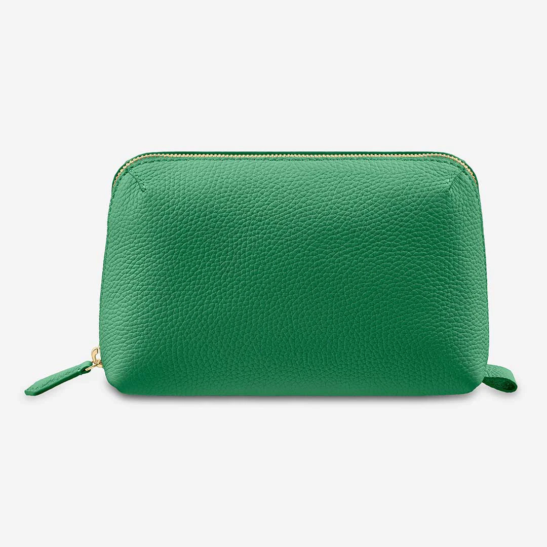 Viaticus — Full-Grain Pebbled Leather Tech Pouch