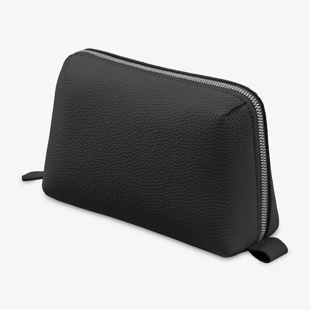 Viaticus — Full-Grain Pebbled Leather Tech Pouch