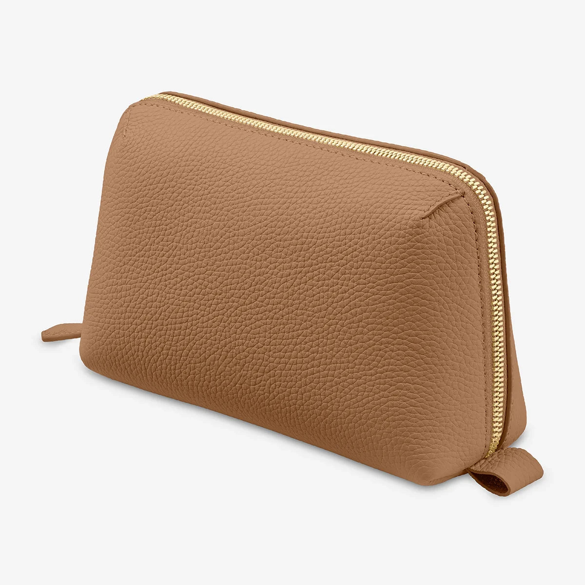 Viaticus — Full-Grain Pebbled Leather Tech Pouch