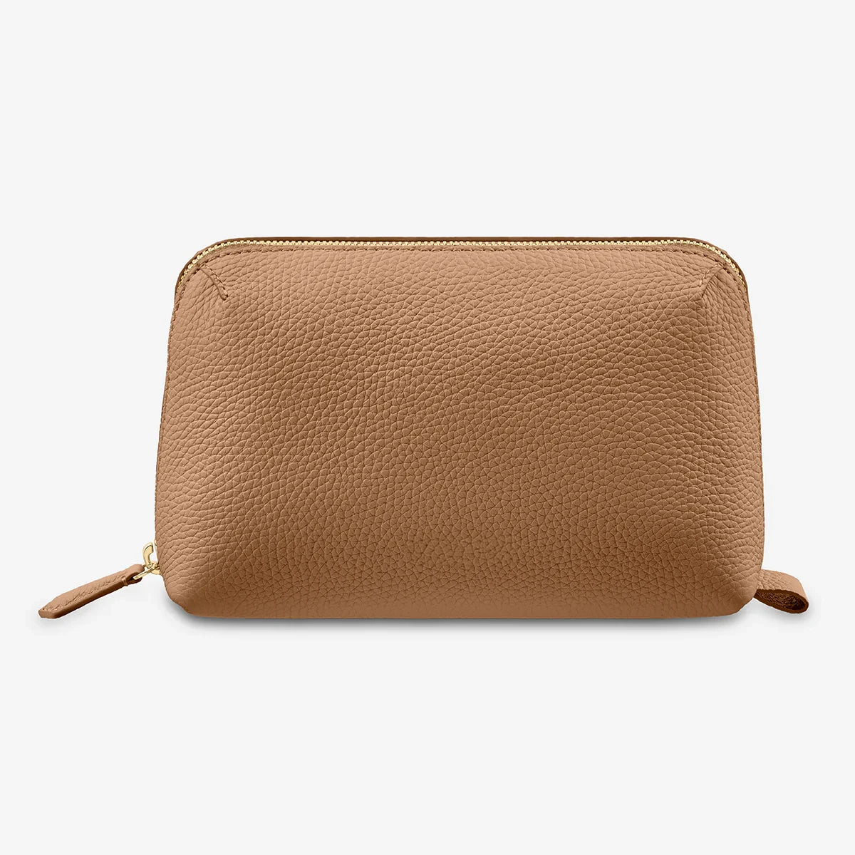 Viaticus — Full-Grain Pebbled Leather Tech Pouch